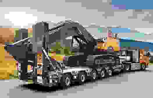 Негабаритная перевозка с учетом высоты в Кандалакше